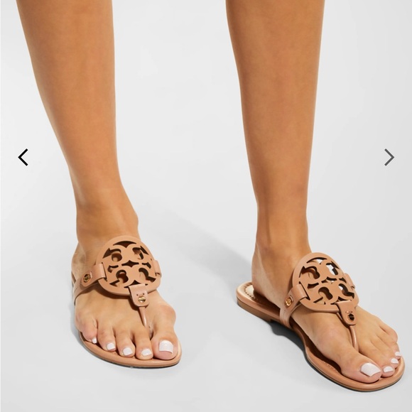 Tory Burch Tan Miller Sandals - Picture 13 of 13
